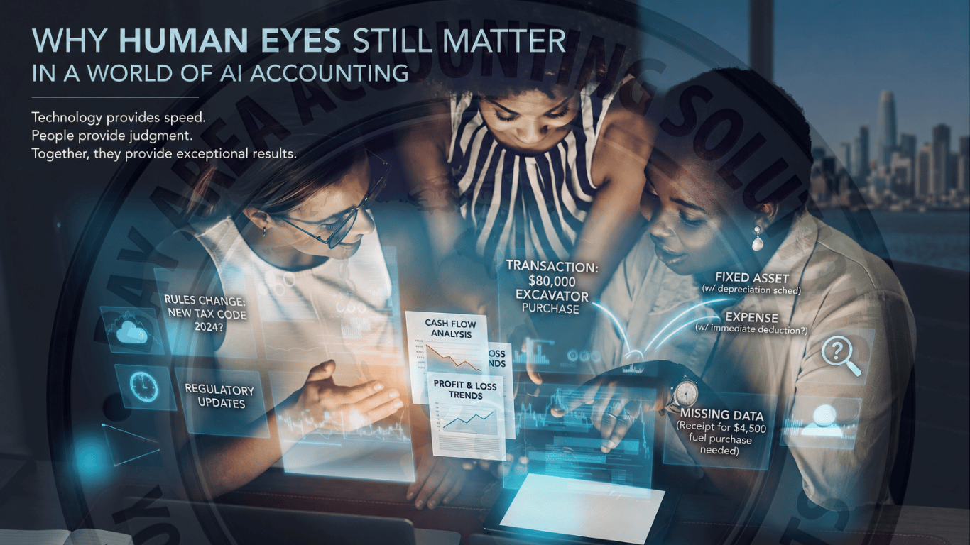 Why Human Eyes Still Matter in a World of AI Accounting