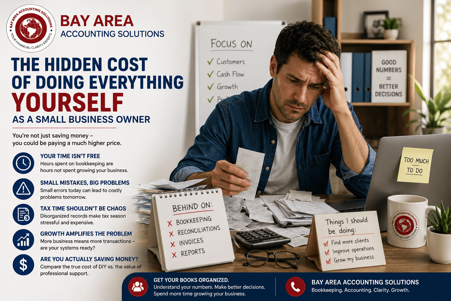 The Hidden Cost of Doing Everything Yourself as a Small Business Owner “I can do it myself.”